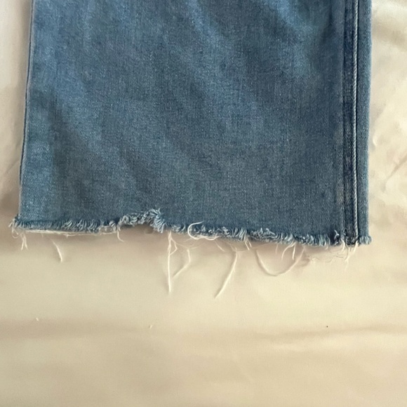 Paige Nellie Jeans Fringe Edge Flare Leg Light Wash Size 31 - Picture 8 of 12